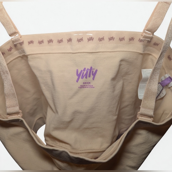 Yitty Nearly Naked Shaping Bandeau Beige 3X/4X New With Tags - Picture 2 of 4